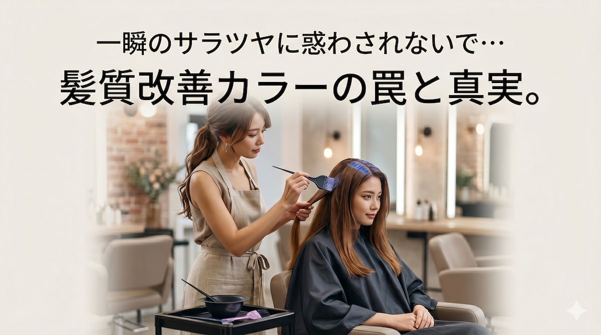髪質改善カラー